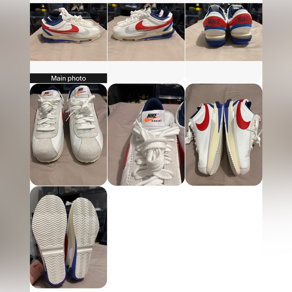 New Nike Cortez 4.0 x sacai OG 2022 US 13